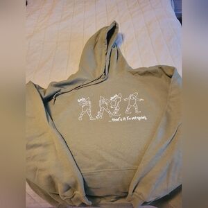 Grinch Christmas Hoodie "I'm Not Going" XL